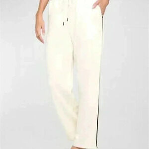 NWOT Spiritual Gangster ($128) Haley Hemp Stripe Fleece Sweatpants Lounge pants